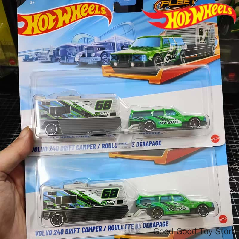 Hot Wheels Car Track Sets - 정품 핫휠 합금 자동차 모델 볼보