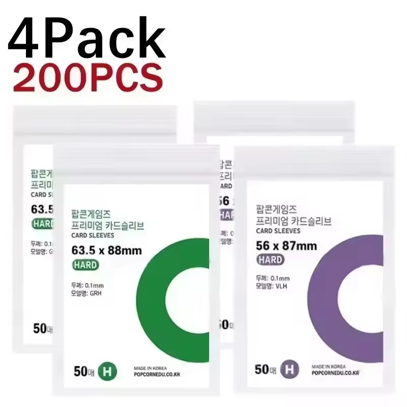 Card Penny Sleeve - 56x87mm 63.5x88mm 카드 슬리브 투명 PP