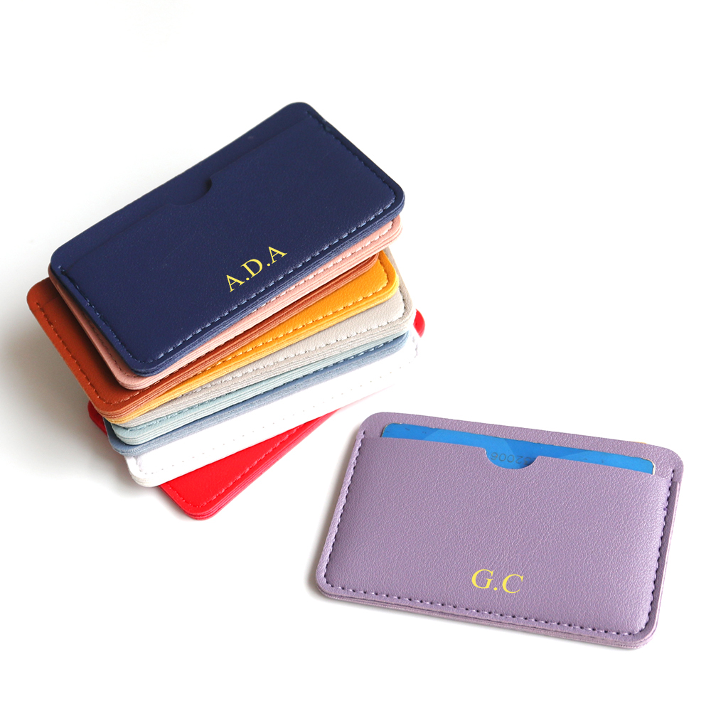 사용자 정의 로고 작은 카드 홀더 맞춤형 이니셜 슬림  - Card Top Loader 리뷰 및 가격