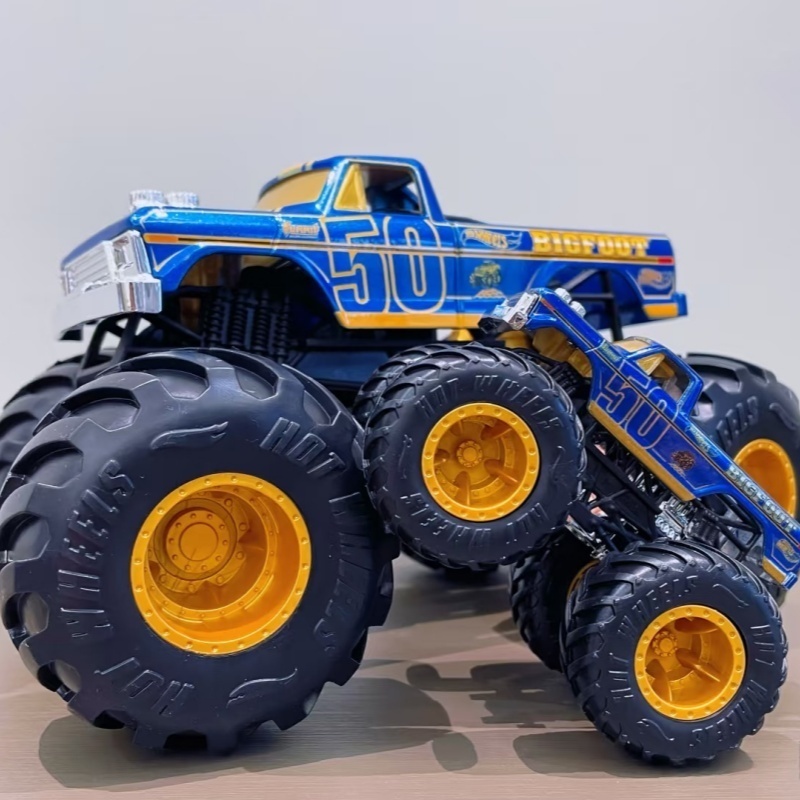 핫휠 몬스터 트럭 빅풋 50주년 기념 오프로드 대형 1 - Hot Wheels Car Monster Trucks 리뷰 및 가격