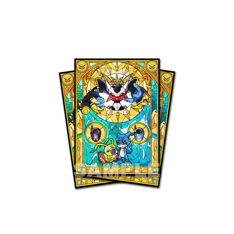 60개/세트 디지몬 어드벤처 오메가몬 임페리얼드라몬 카 - Card Penny Sleeve 리뷰 및 가격