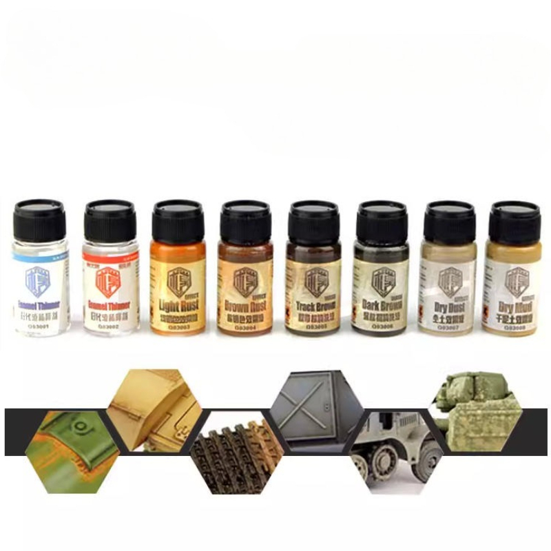 40ml/병 모델 러스트 오프 페인트 올드 효과 액체  - Tamiya Model Paint Set 리뷰 및 가격