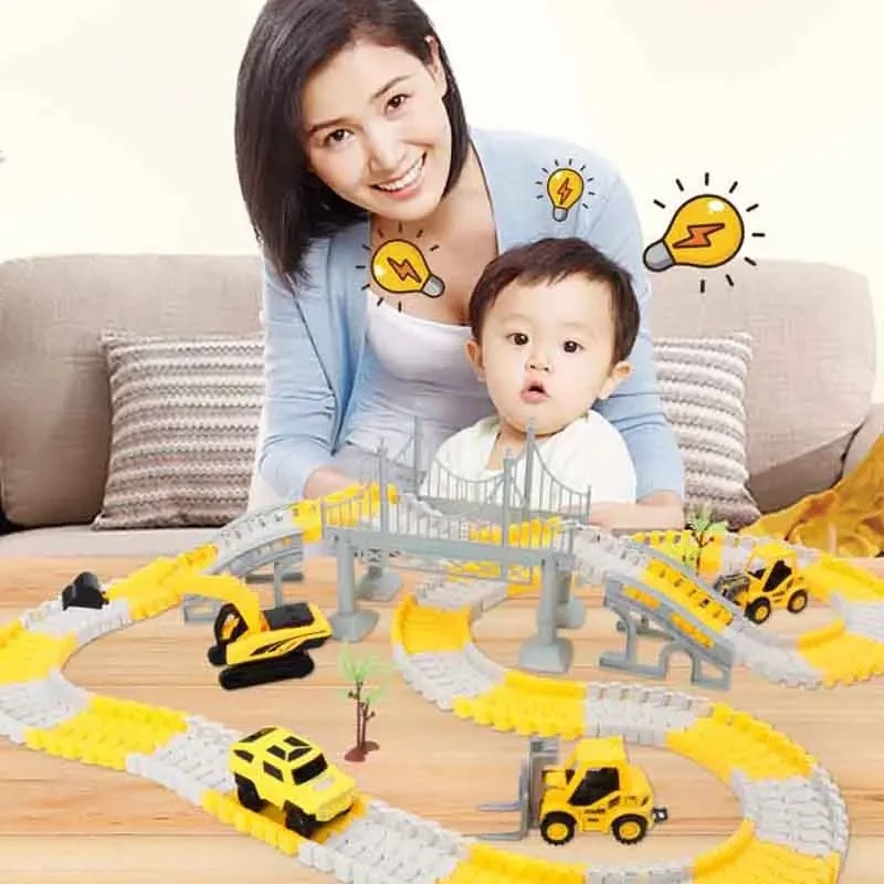 137-467pcs 어린이 전기 트랙 장난감 자동차 엔 - Hot Wheels Car Track Sets 리뷰 및 가격