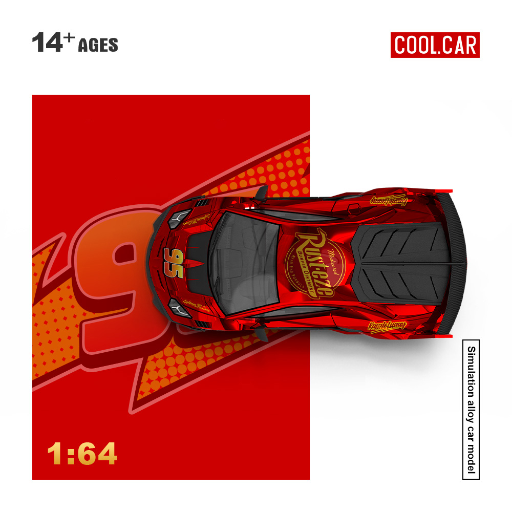 멋진 자동차 1:64 GT EVO 라이트닝 메탈 레드  - Die Cast Car 1 64 리뷰 및 가격
