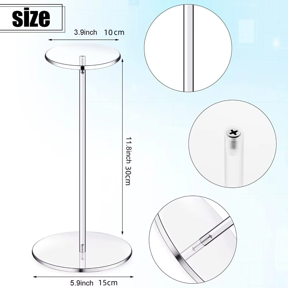 청소가 쉬운 아크릴 디스플레이 받침대, 30CM 투명  - Display Risers Set 리뷰 및 가격