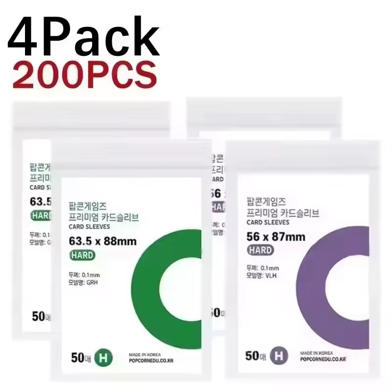 56x87mm 63.5x88mm 카드 슬리브 투명 PP - Card Penny Sleeve 리뷰 및 가격