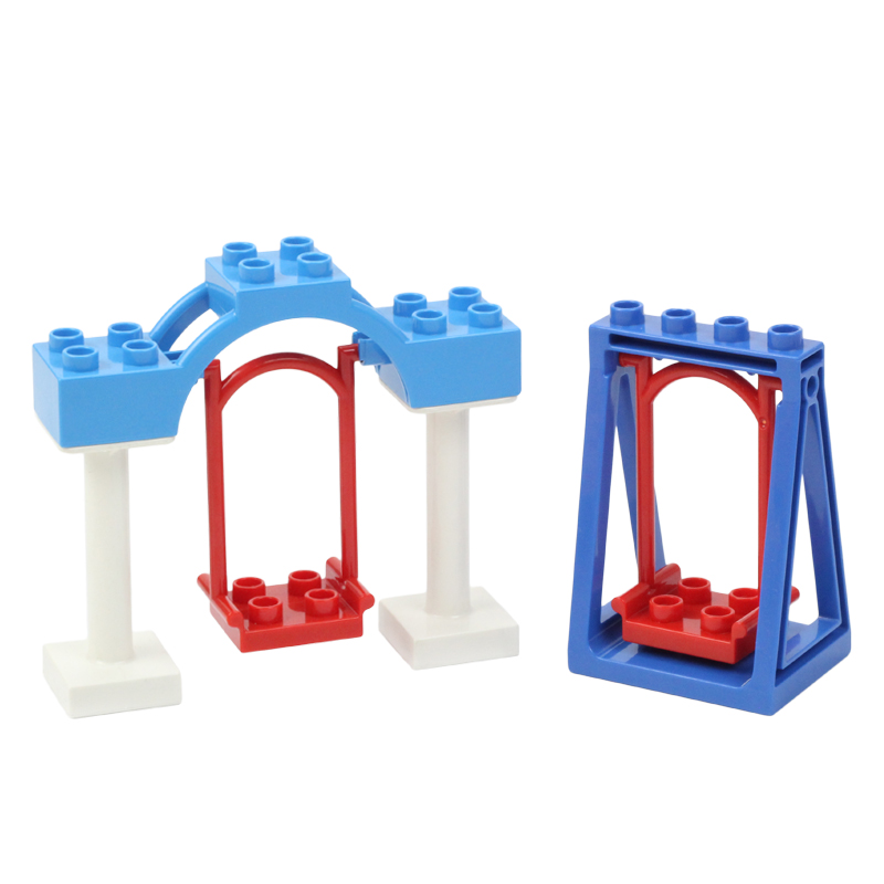 큰 빌딩 블록 놀이터 파이프 라인 부품 슬라이드 사다리 - Lego Set Creator 리뷰 및 가격